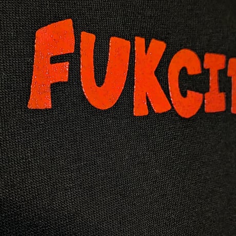 FUKCITY NIGHT MAPビッグシルエットロンT