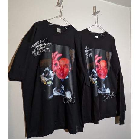 広島太郎×peequodコラボビッグシルエットtee(半袖/長袖)