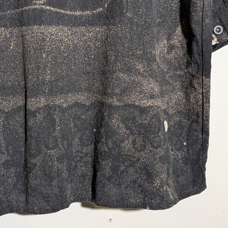ブリーチしまくり5分袖チャイナシャツ