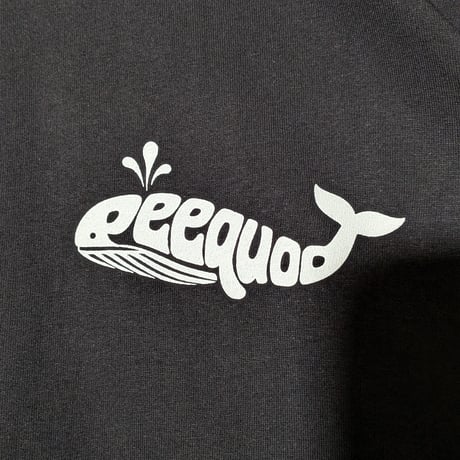 【受注生産】peequod白鯨ロゴビッグシルエットロンT