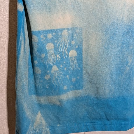 peequodロゴプリントブリーチtee