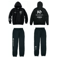 KNOCK OUT×inspiritコラボ スウェットセットアップ  キッズ