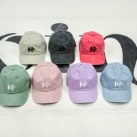 KNOCK OUT ロゴEMB フェードキャップ