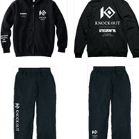 KNOCK OUT×inspiritコラボ スウェットセットアップ