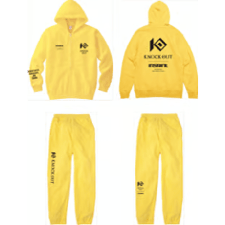KNOCK OUT×inspiritコラボ スウェットセットアップ  キッズ
