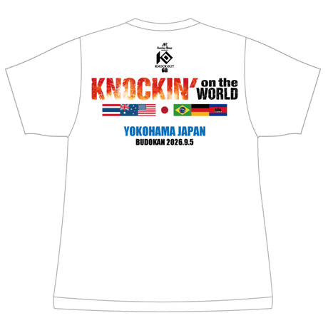 KNOCKIN' on the WORLD 大会限定Tシャツ