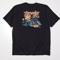 RADIALL "HALLUCINATION" - CREW NECK T-SHIRT S/S BLACK