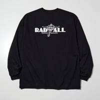 RADIALL "BOWTIE"- CREW NECK T-SHIRT L/S BLACK