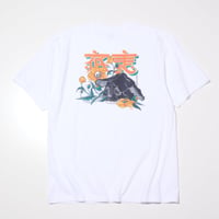 RADIALL "HALLUCINATION" - CREW NECK T-SHIRT S/S WHITE
