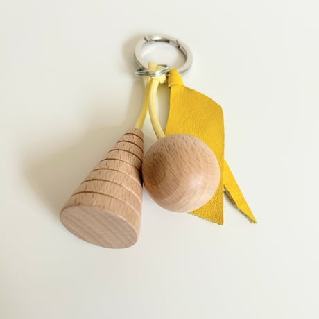 Key ring 23  イエロー