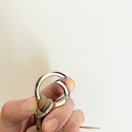 Key ring 15  ブラウン