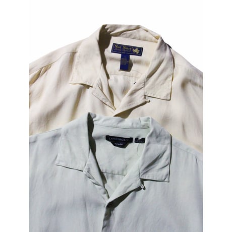 Silk S/SL Shirt <Nat Nast>&<Lanesboro>
