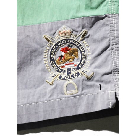 【New】 Polo RL Sweat Short <White> /  【Used】 Polo RL Swim Shorts