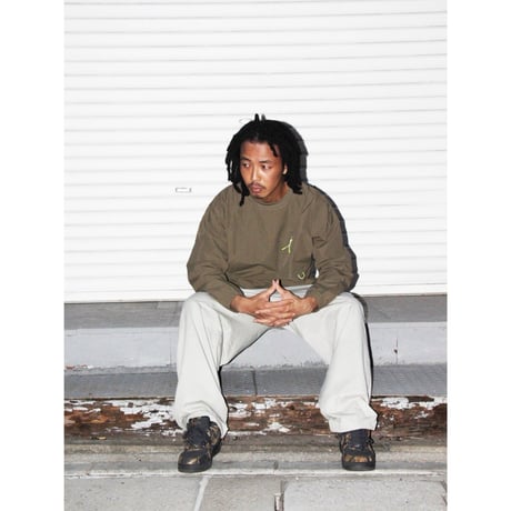 Stockroom OG Wear "Nylon Ripstop L/SL Tee With Pocket"