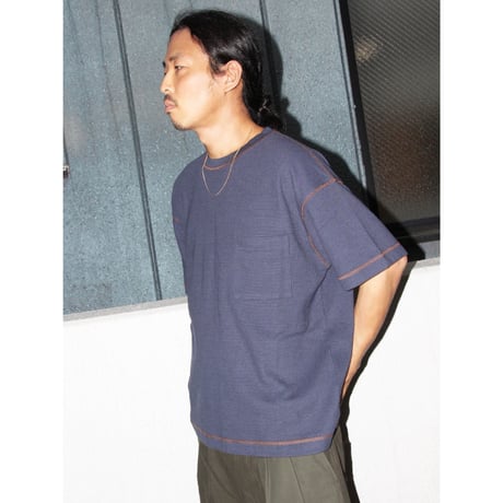 Candice Waffle Pocket Tee