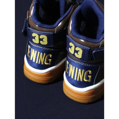 Patrick Ewing 33 Hi Winter "Brown x Navy"