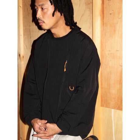 Stockroom OG Wear "Nylon Ripstop L/SL Tee With Pocket"