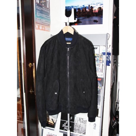 Polo Ralph Lauren Suede MA-1 Jacket
