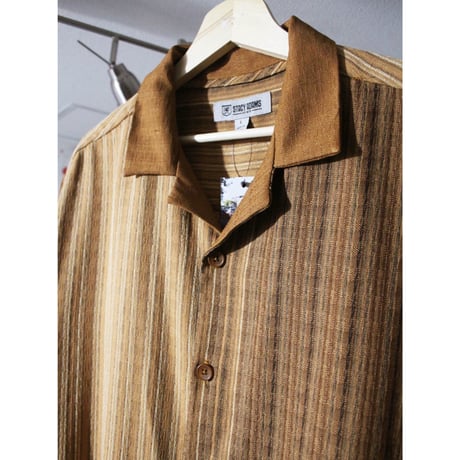 Stacy Adams Open Collar Woven Shirt