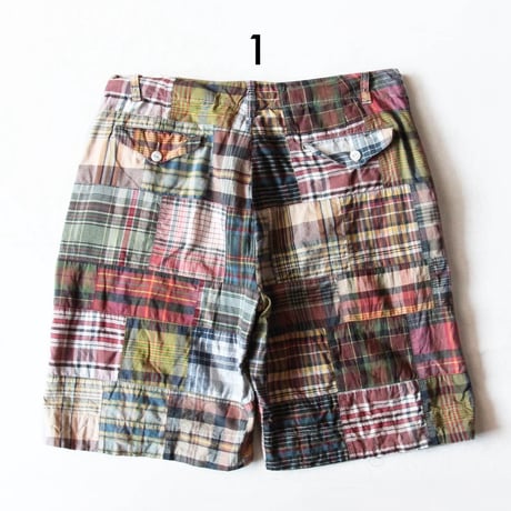 Polo RL Patchwork Plaid & Thermal Shorts
