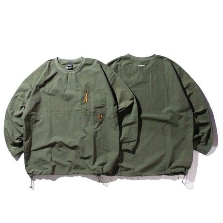 Stockroom OG Wear "Nylon Ripstop L/SL Tee With Pocket"