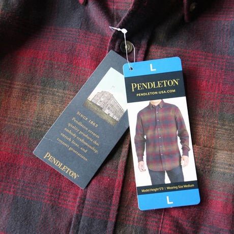 Pendleton Ombre Plaid Flannel Shirt