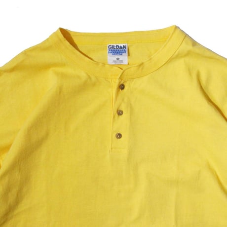 Woolrich / GILDAN Super Weight Cotton Henry Neck Tee