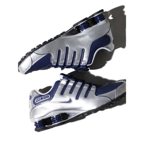 Nike Shox NZ "Navy x Metallic Silver"