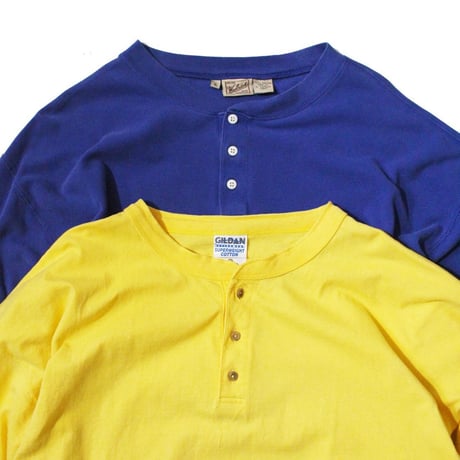 Woolrich / GILDAN Super Weight Cotton Henry Neck Tee