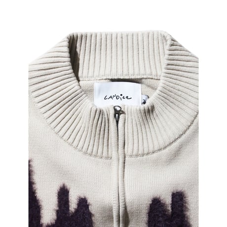 Candice Wayward Zip Knit