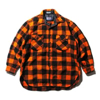 Pendleton Heavy Wool Buffalo Check Shirt "Outdoor Man" <Made In USA>