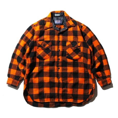 Pendleton Heavy Wool Buffalo Check Shirt "Outdoor Man" <Made In USA>