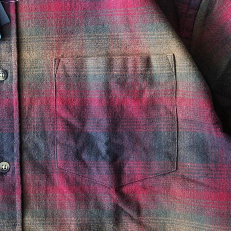 Pendleton Ombre Plaid Flannel Shirt