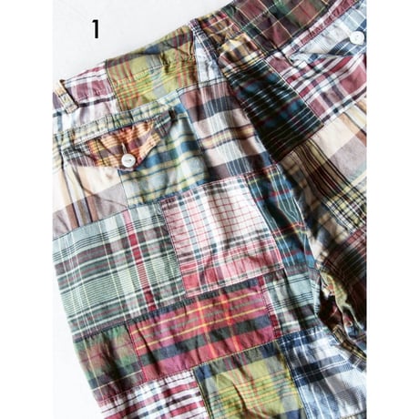 Polo RL Patchwork Plaid & Thermal Shorts
