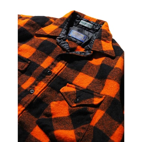 Pendleton Heavy Wool Buffalo Check Shirt "Outdoor Man" <Made In USA>