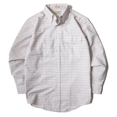 L.L. Bean Plaid L/SL B.D Shirt