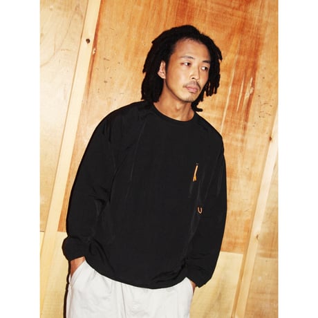 Stockroom OG Wear "Nylon Ripstop L/SL Tee With Pocket"