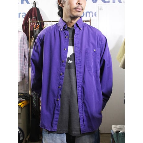 Lands' End Color L/SL Shirts
