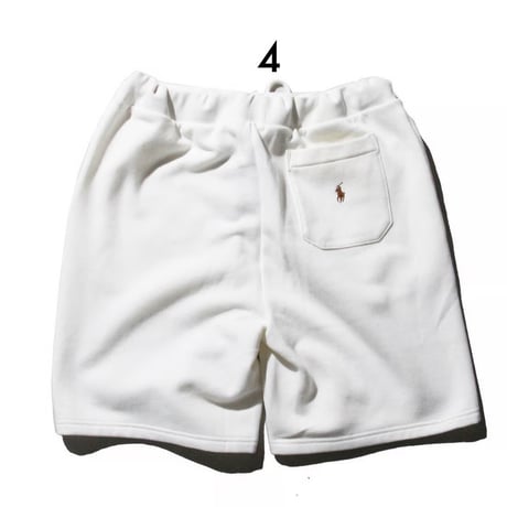 【New】 Polo RL Sweat Short <White> /  【Used】 Polo RL Swim Shorts