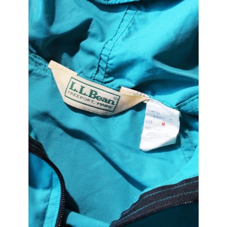 L.L. Bean Turquoise Anorak Jacket