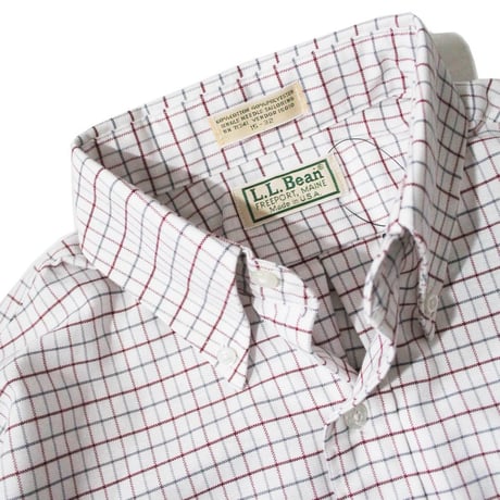 L.L. Bean Plaid L/SL B.D Shirt