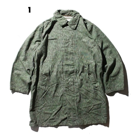 Rain Drop Camo Czechoslovakia Military Coat