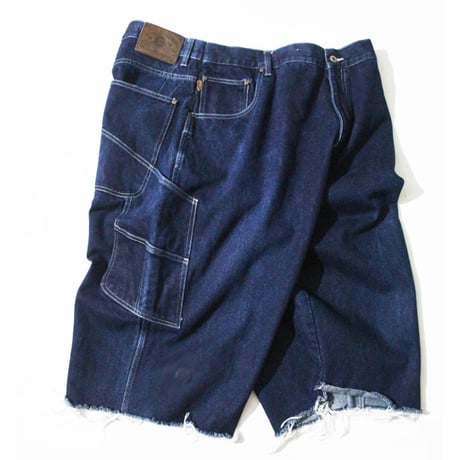 PELLE PELLE Cut Off Jean / DELF Hard Washed Denim Shorts