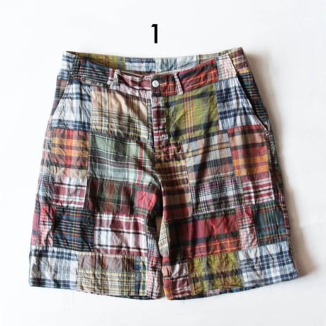 Polo RL Patchwork Plaid & Thermal Shorts