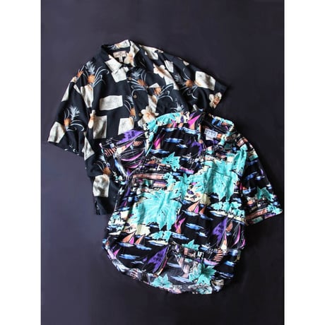 Jamaica Jaxx (Silk) / NEWPORT BLUE (Rayon) Shirts