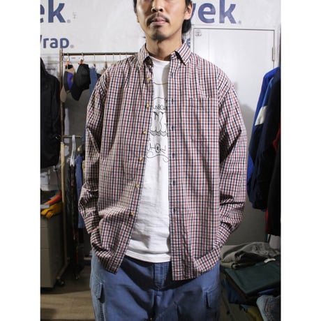 L.L. Bean Plaid L/SL B.D Shirt