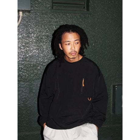 Stockroom OG Wear "Nylon Ripstop L/SL Tee With Pocket"