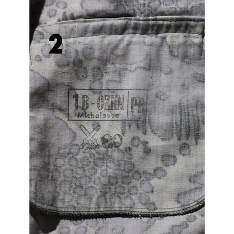 Rain Drop Camo Czechoslovakia Military Coat