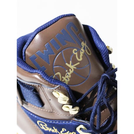 Patrick Ewing 33 Hi Winter "Brown x Navy"