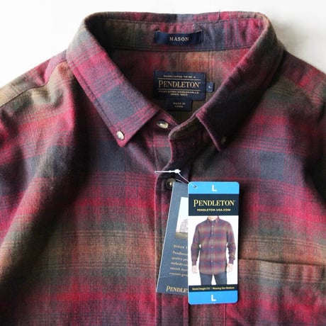 Pendleton Ombre Plaid Flannel Shirt